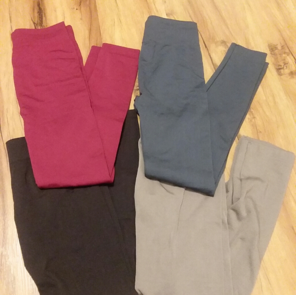 Fleece lined leggings